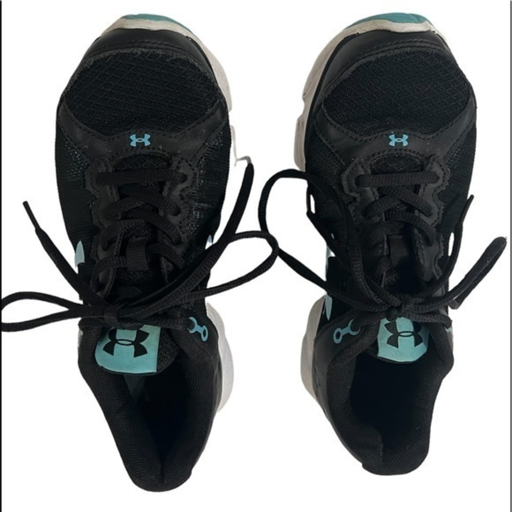 Under Armour Assert 6 Black & Blue Athletic Shoes Size 7